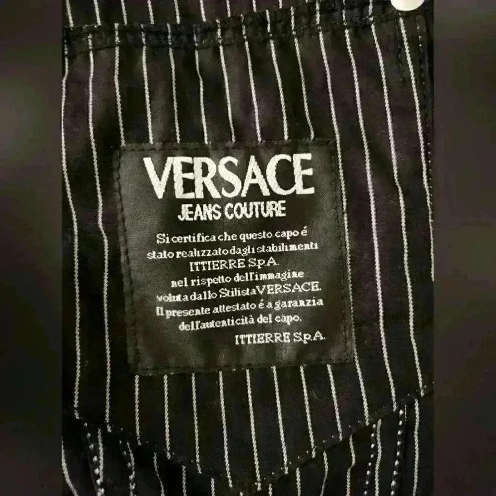 Versace Jeans Collection Pinstripe Vest - Picture 6 of 6